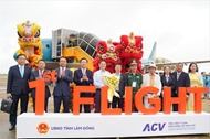 Lien Khuong Airport reopens after closure for runway repairs